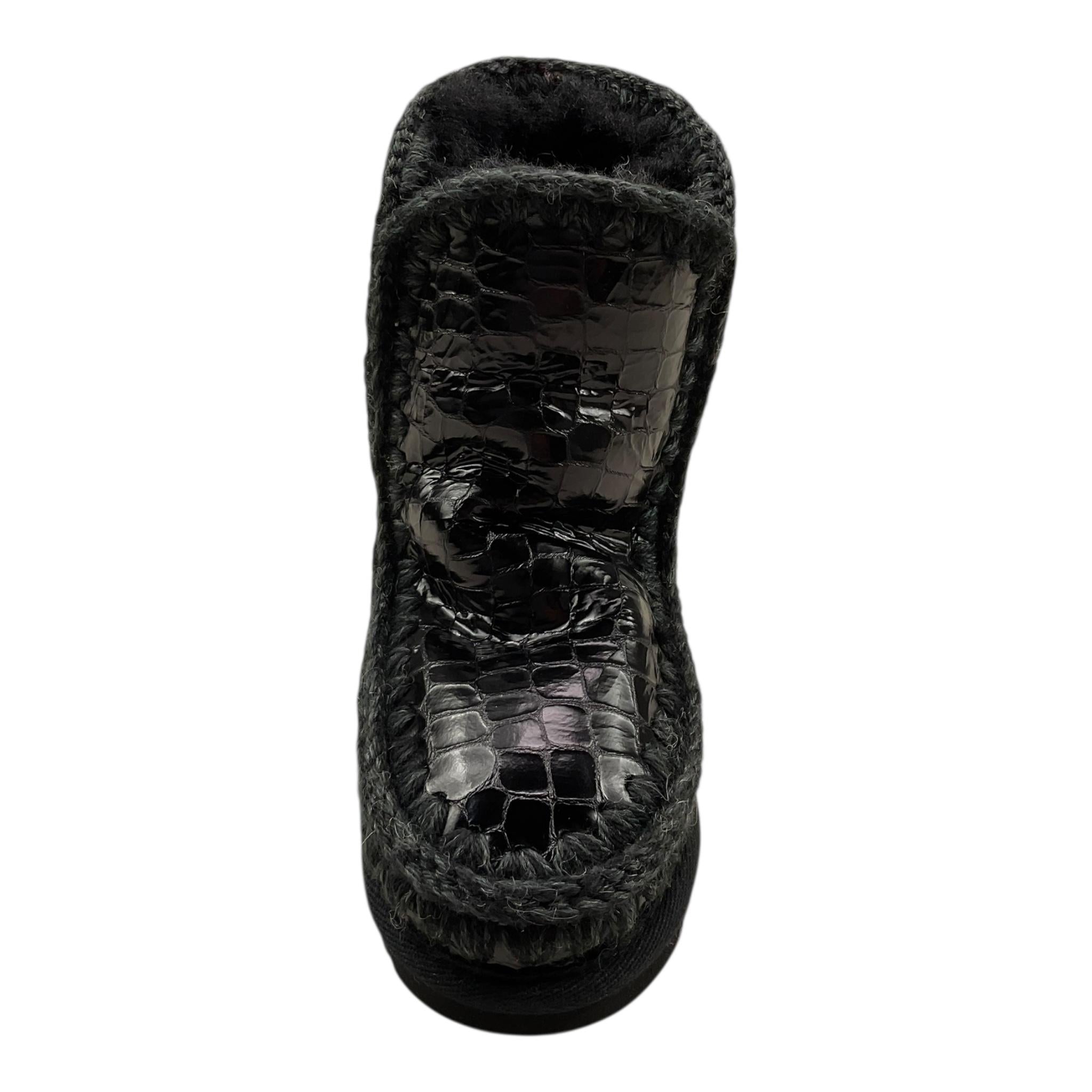 MOU stivali tinta unita  Nero per Bambina MUFK101000C NERO MOU