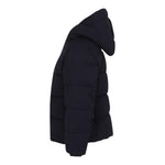 SAVE THE DUCK giubbino tinta unita con zip e cappuccio Nero per Bambino J31779B NERO SAVE THE DUCK