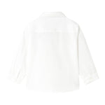 MAYORAL camicia tinta unita con papillons Bianco per Neonato 2180X BIANCO MAYORAL