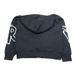 DISCLAIMER felpa tinta unita con cappuccio e zip Nero per Bambino JHRFGI NERO DISCLAIMER