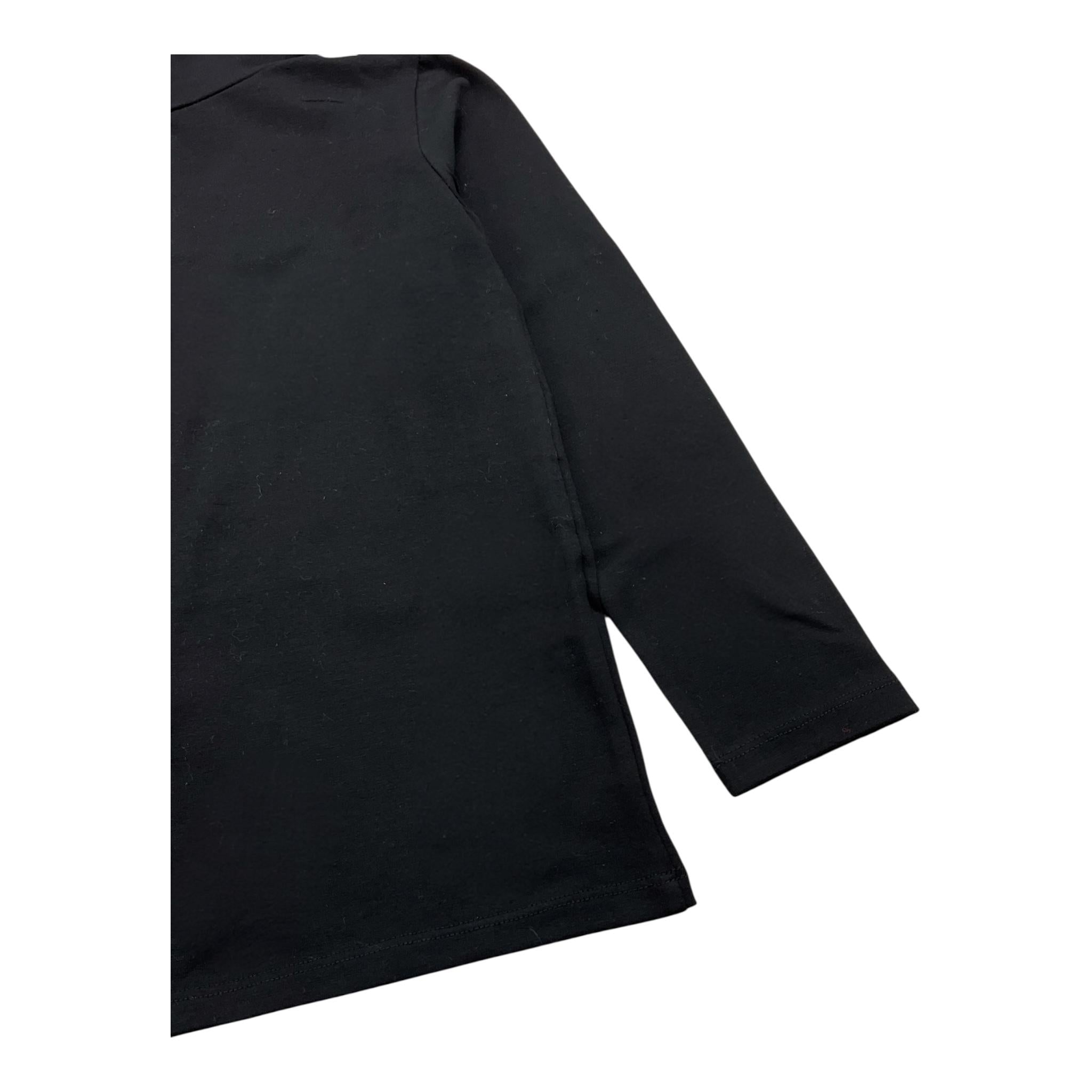 PAOLO PECORA shirt tinta unita collo alto Nero per Bambino PP3430 NERO PAOLO PECORA