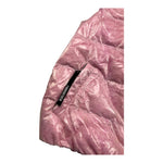 GOOSETECH smanicato tinta unita con zip in  contrasto Rosa per Bambina GST122114K00 ROSA GOOSETECH