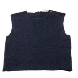 IL GUFO gilet tinta unita Blu per Bambina A24GL095M435 BLU IL GUFO
