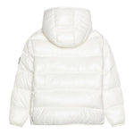 SAVE THE DUCK giubbino tinta unita con zip e cappuccio Bianco per Bambina J31280BJX BIANCO SAVE THE DUCK