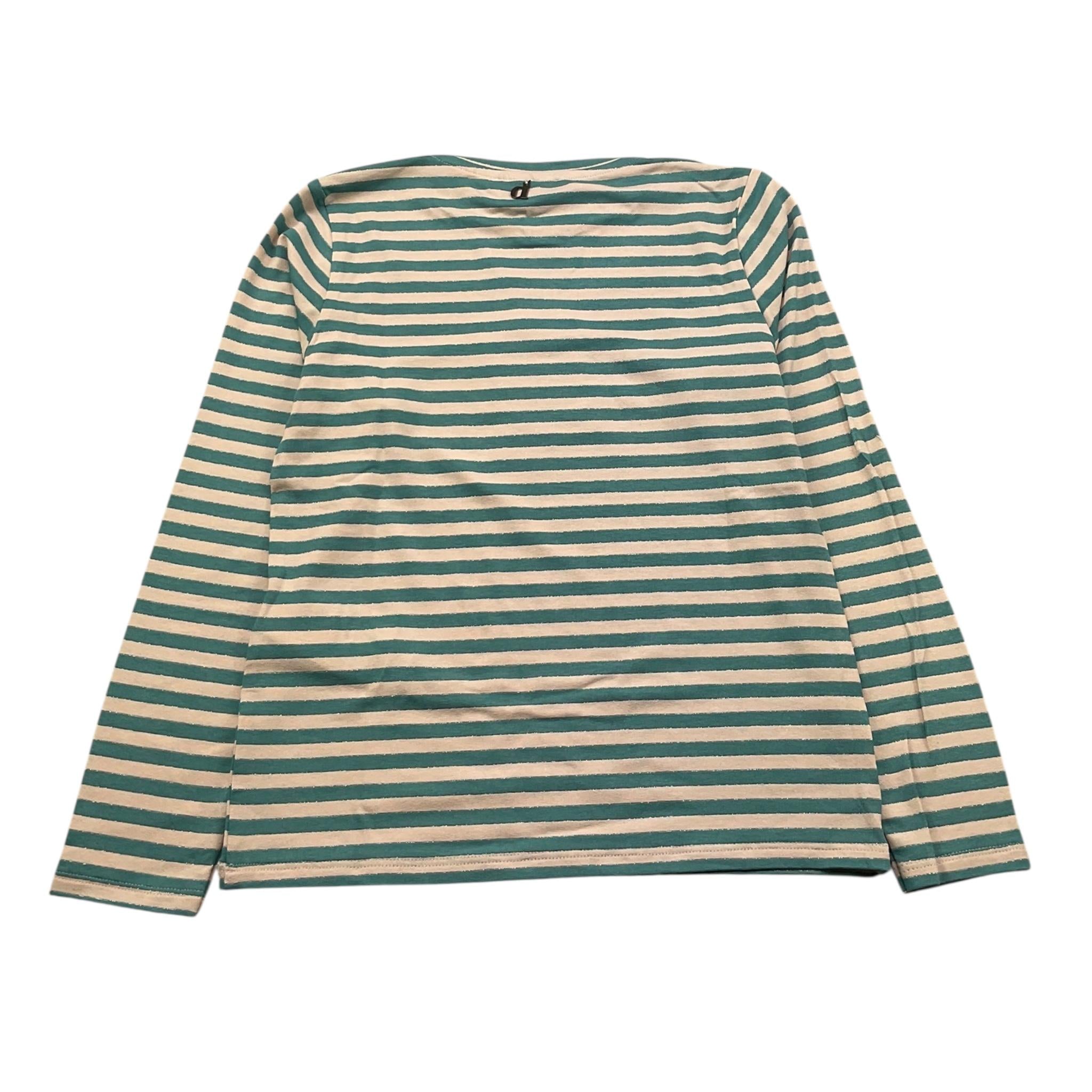 DIXIE shirt fantasia a righe Verde acqua per Bambina LB44031G56 VERDE ACQUA DIXIE