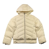 SUNS giubbino tinta unita con zip e cappuccio Panna per Bambina GBS5359D PANNA SUNS