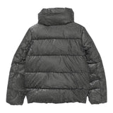 SAVE THE DUCK giubbino tinta unita con zip Nero per Bambina J39370G NERO SAVE THE DUCK