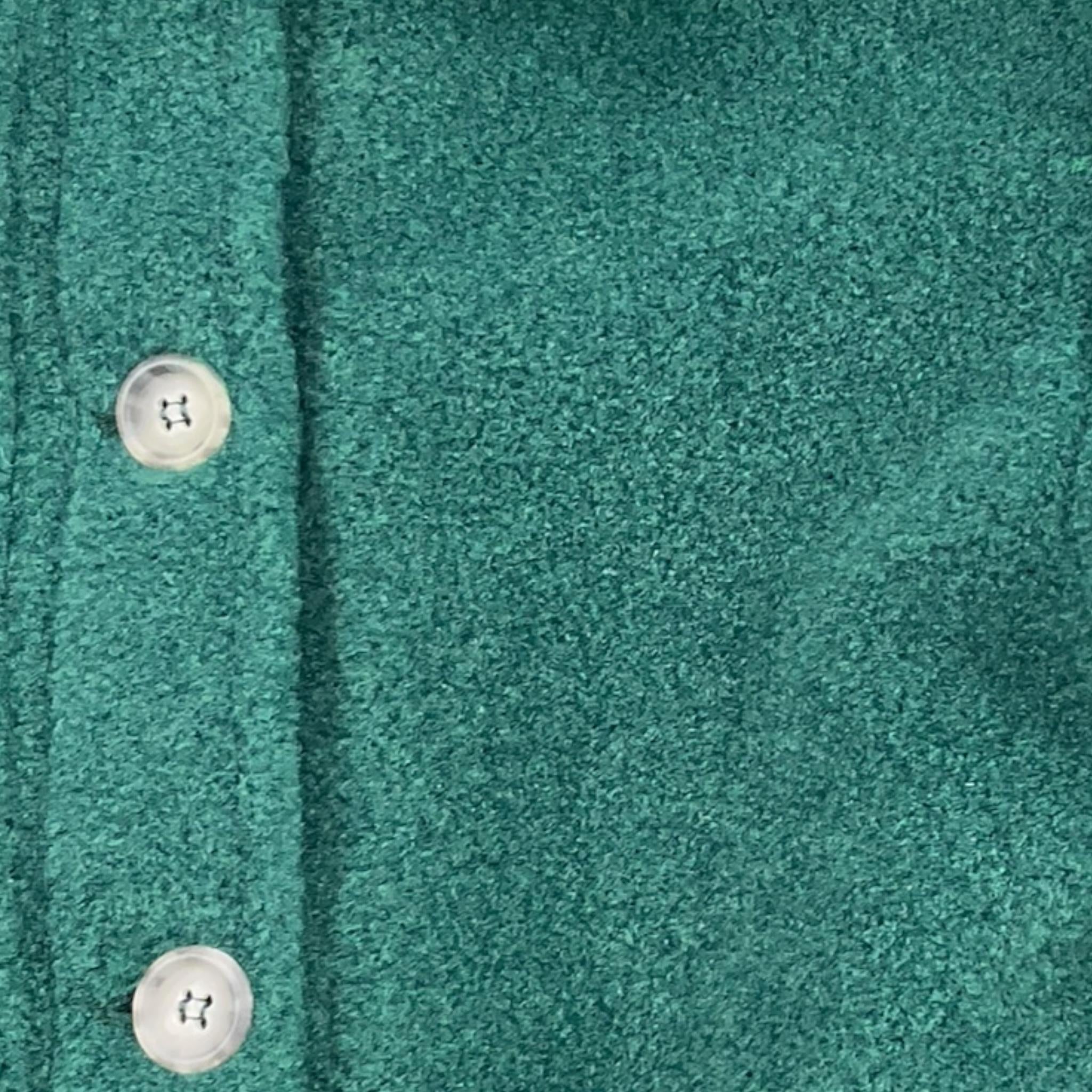 PICCOLA LUDO giubbino modello cappotto tinta unita con bottoni Verde per Bambina BS9WB018 VERDE PICCOLA LUDO