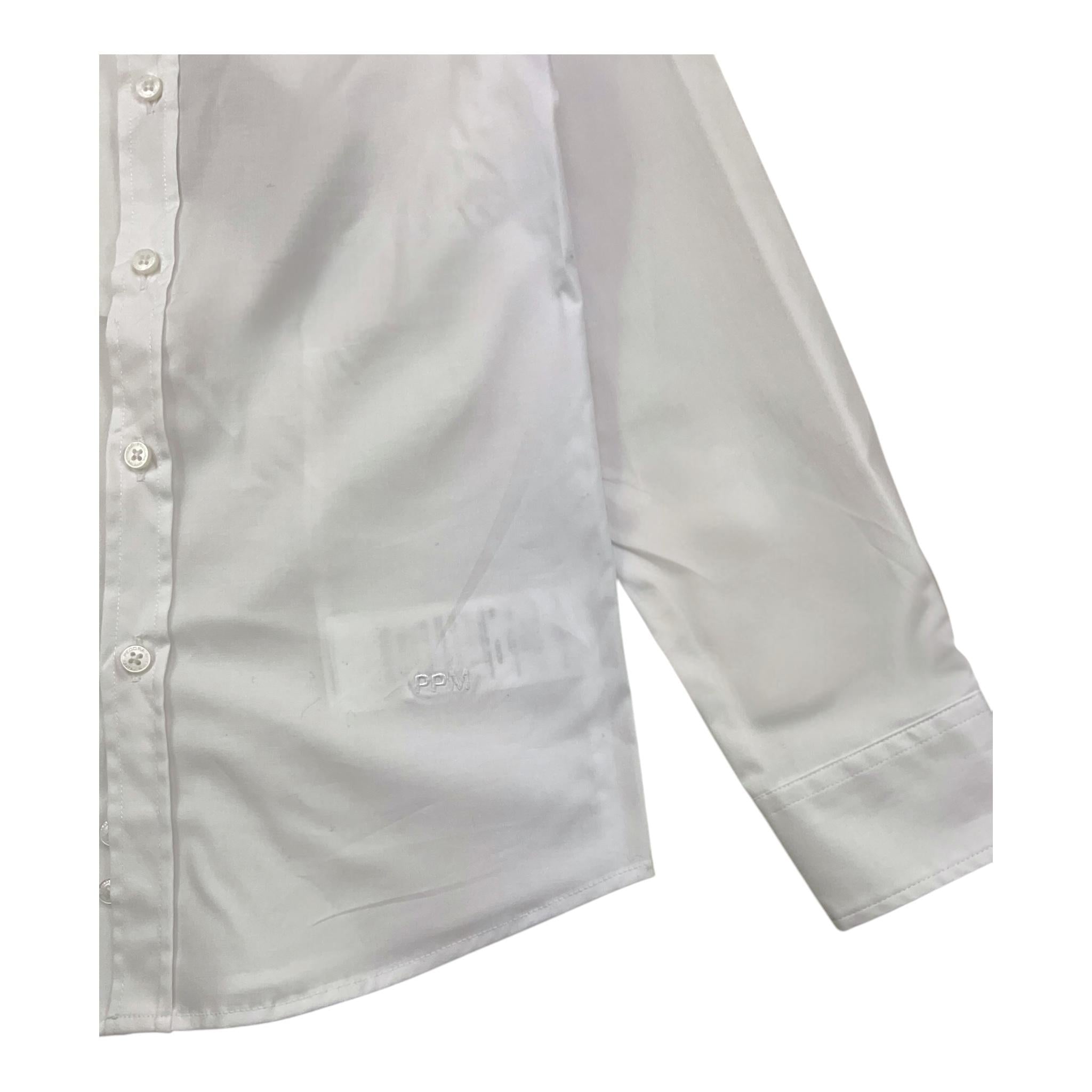 PAOLO PECORA camicia tinta unita Bianco per Bambino PP4103 BIANCO PAOLO PECORA