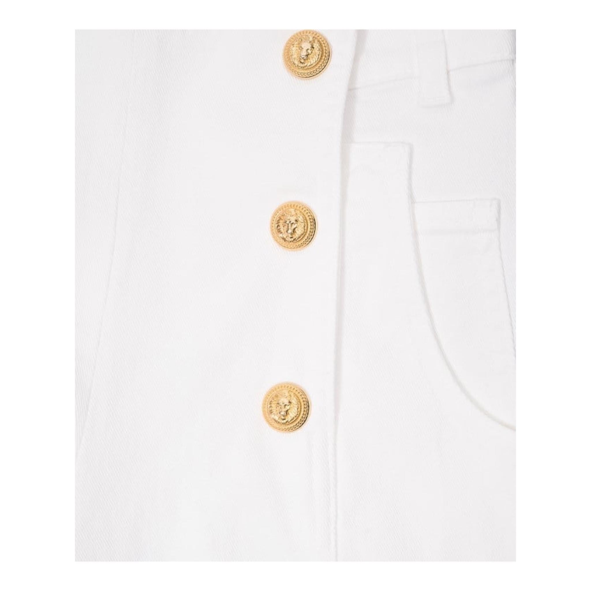 BALMAIN BU6C99BIANCO