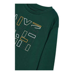 MAYORAL shirt girocollo tinta unita con stampa Verde per Bambino 173X VERDE MAYORAL