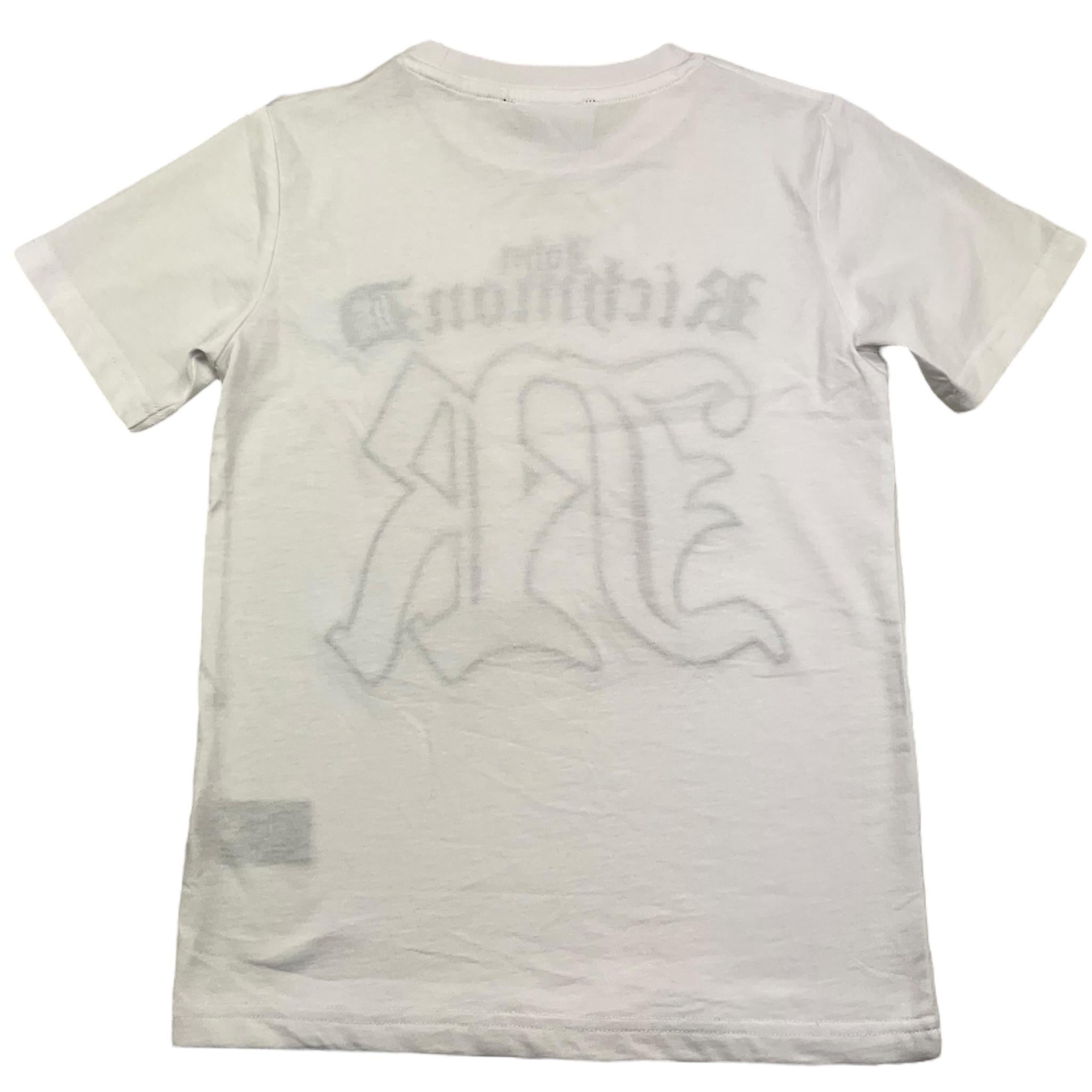 JOHN RICHMOND t-shirt girocollo tinta unita con stampa Bianco per Bambino RBA25083TS BIANCO JOHN RICHMOND