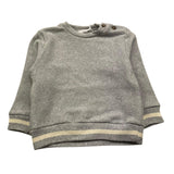 M+E' maglia girocollo tinta unita Grigio per Neonato UEM0178 GRIGIO M+E'