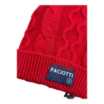 CESARE PACIOTTI cappello tinta unita con logo Rosso per Neonato CAP3325BN ROSSO CESARE PACIOTTI