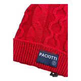 CESARE PACIOTTI cappello tinta unita con logo Rosso per Neonato CAP3325BN ROSSO CESARE PACIOTTI