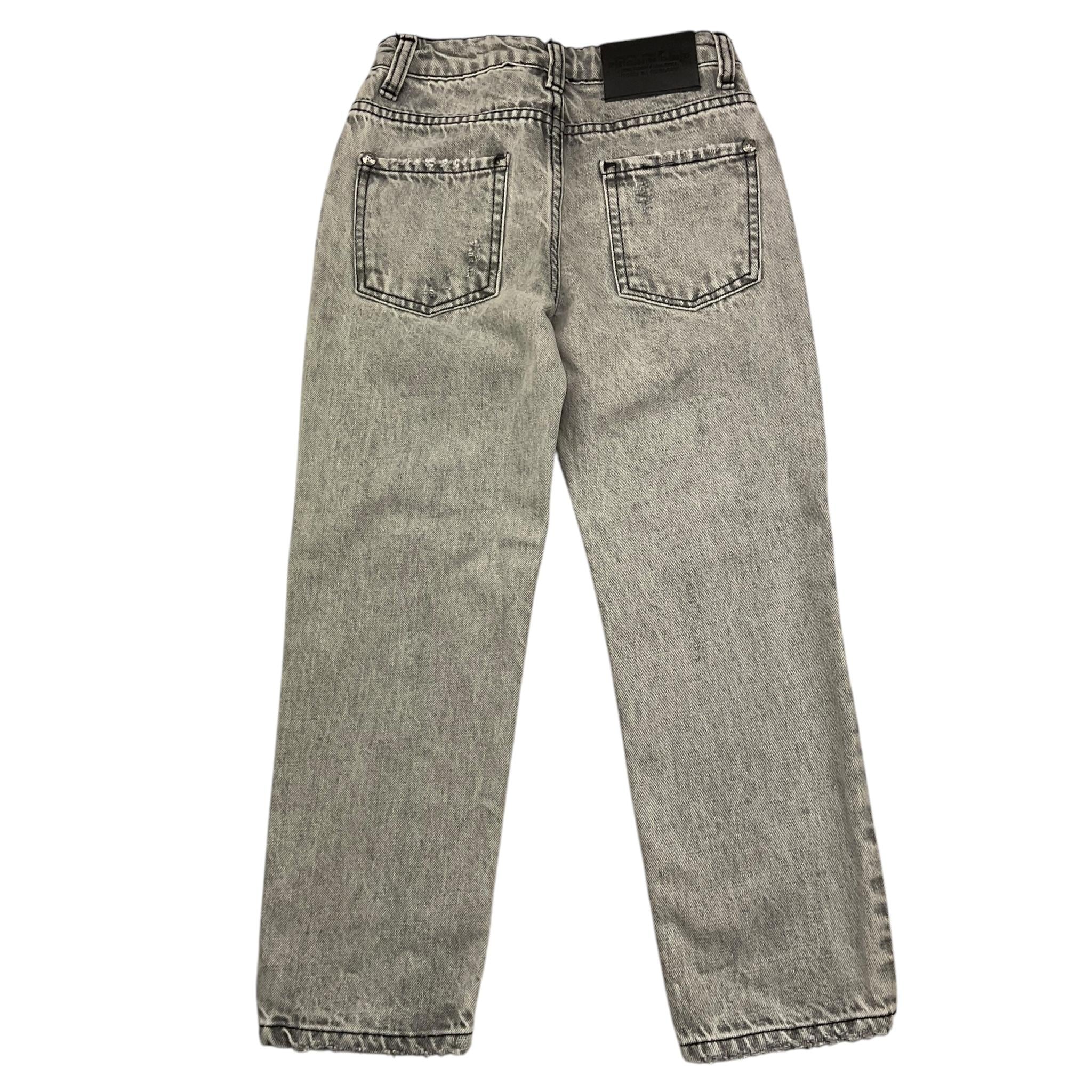 JOHN RICHMOND jeans tinta unita con strappi Grigio per Bambina RBA25240JE GRIGIO JOHN RICHMOND