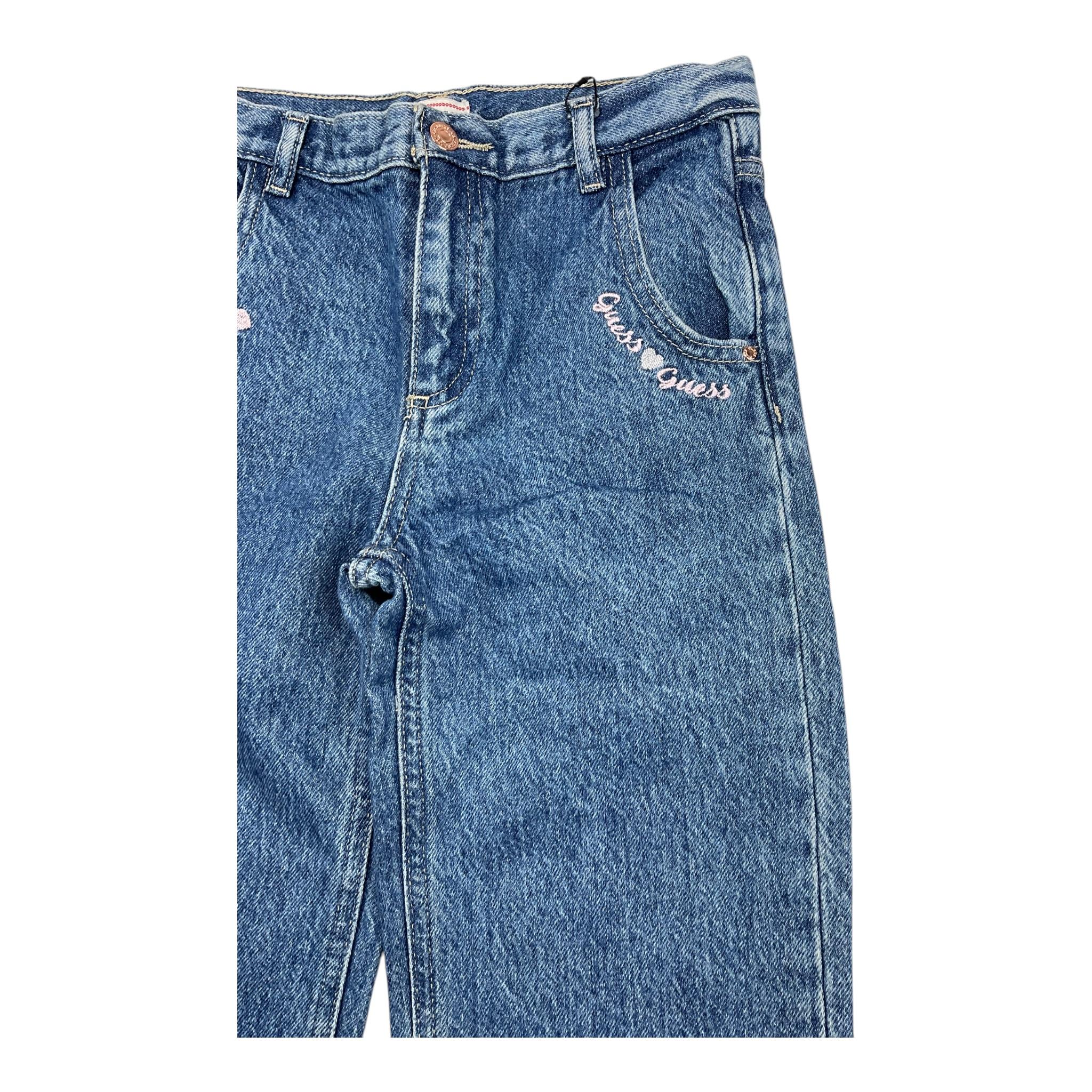 GUESS jeans tinta unita con girovita regolabile Blu per Bambina K4BA08D5D70 BLU GUESS