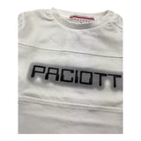 CESARE PACIOTTI shirt girocollo tinta unita con stampa Bianco per Neonato TSP5301B BIANCO CESARE PACIOTTI
