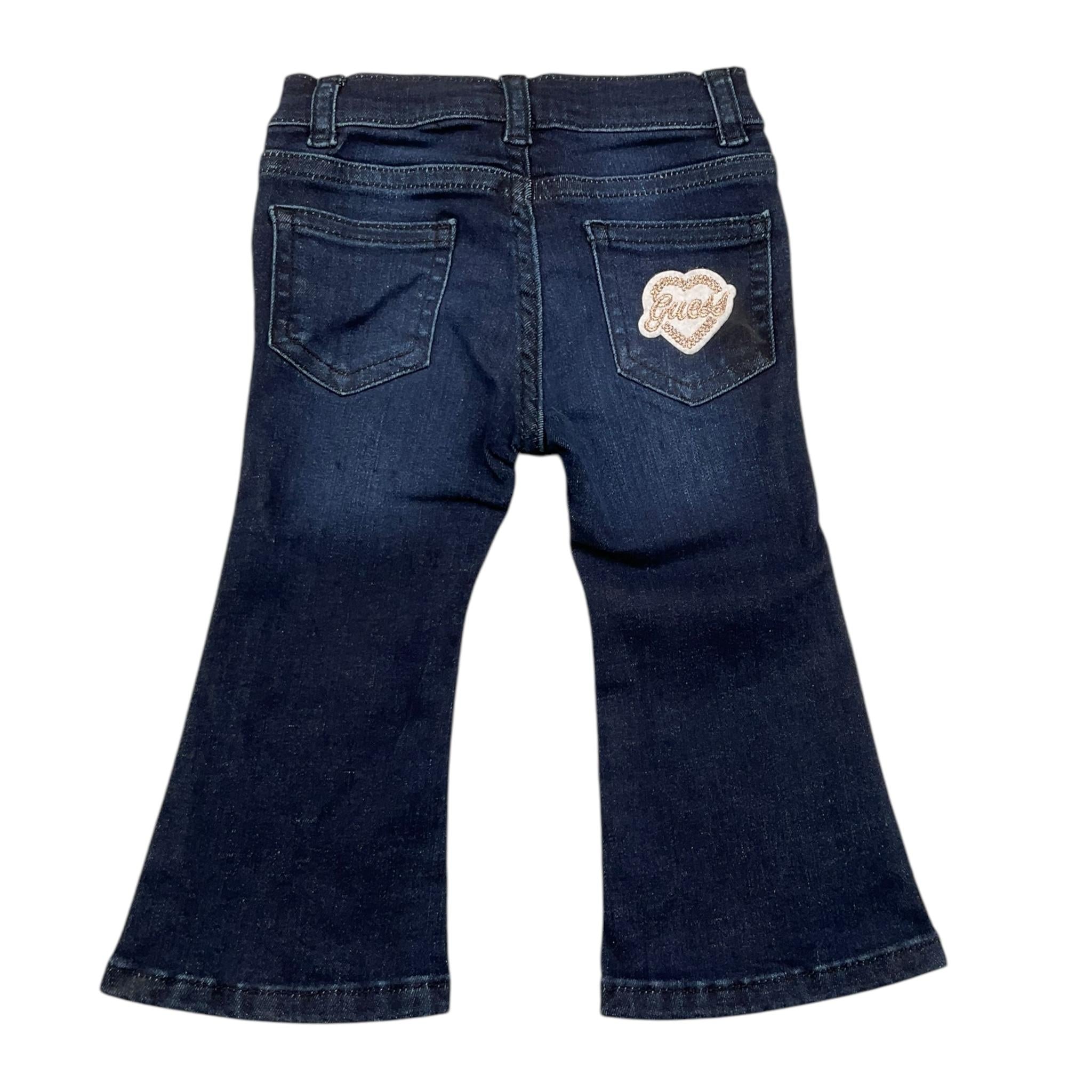 GUESS jeans tinta unita modello zampa Blu per Neonata K4BA02D4CA0 BLU GUESS