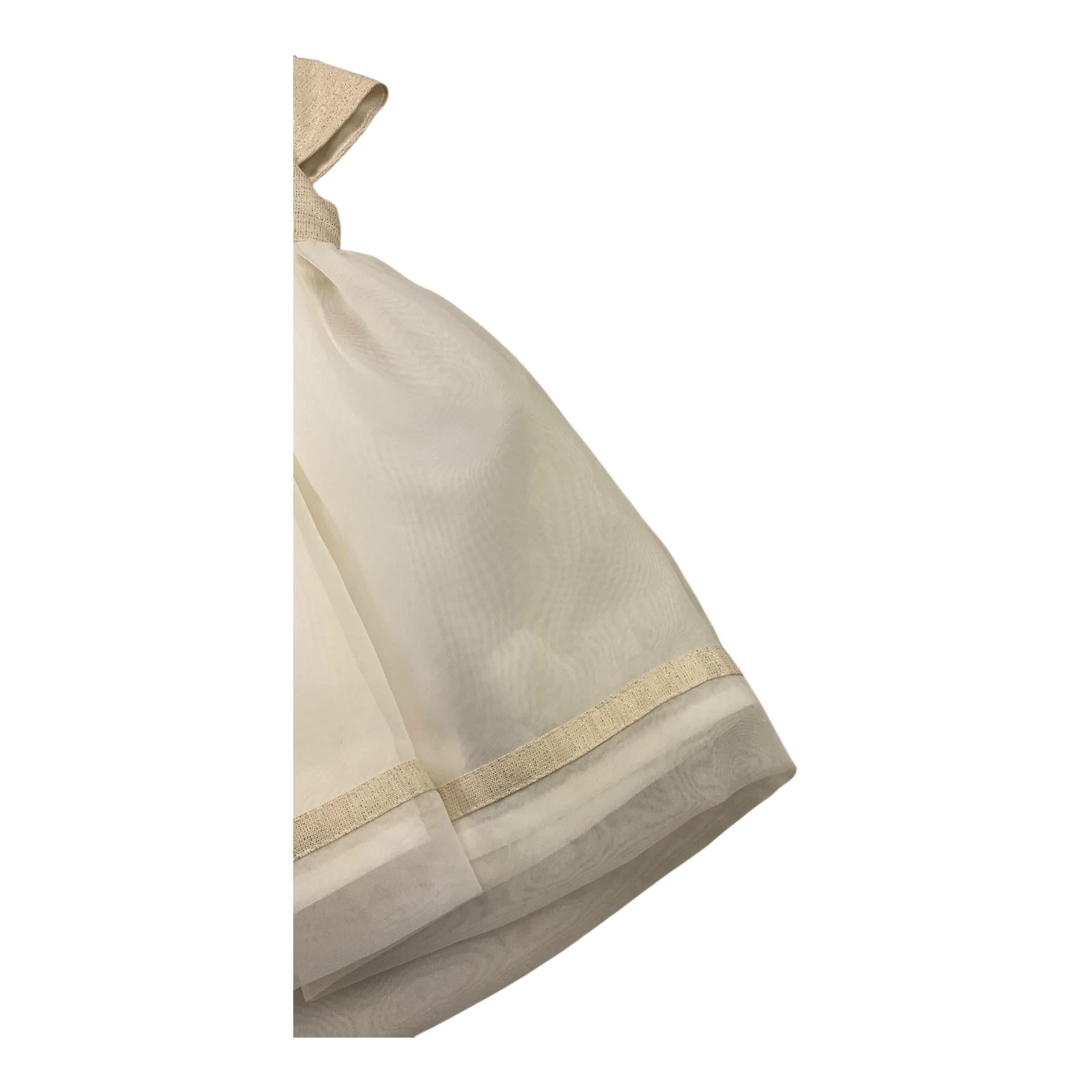 MINIMI abito mezza manica lurex cn fiocco Oro per Neonata 819 ORO MINIMI