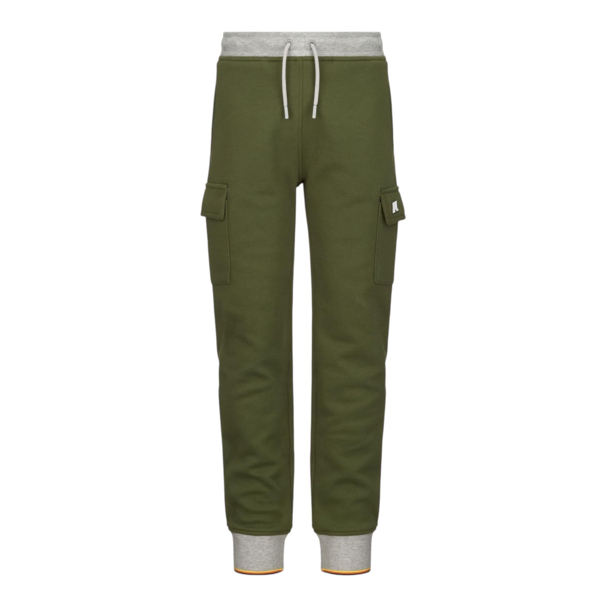 K-WAY pantalone tinta unita modello tuta Verde per Bambino K2131SWX VERDE K-WAY