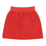 CHIARA FERRAGNI gonna tinta unita con logo Rosso per Bambina 510700 ROSSO CHIARA FERRAGNI