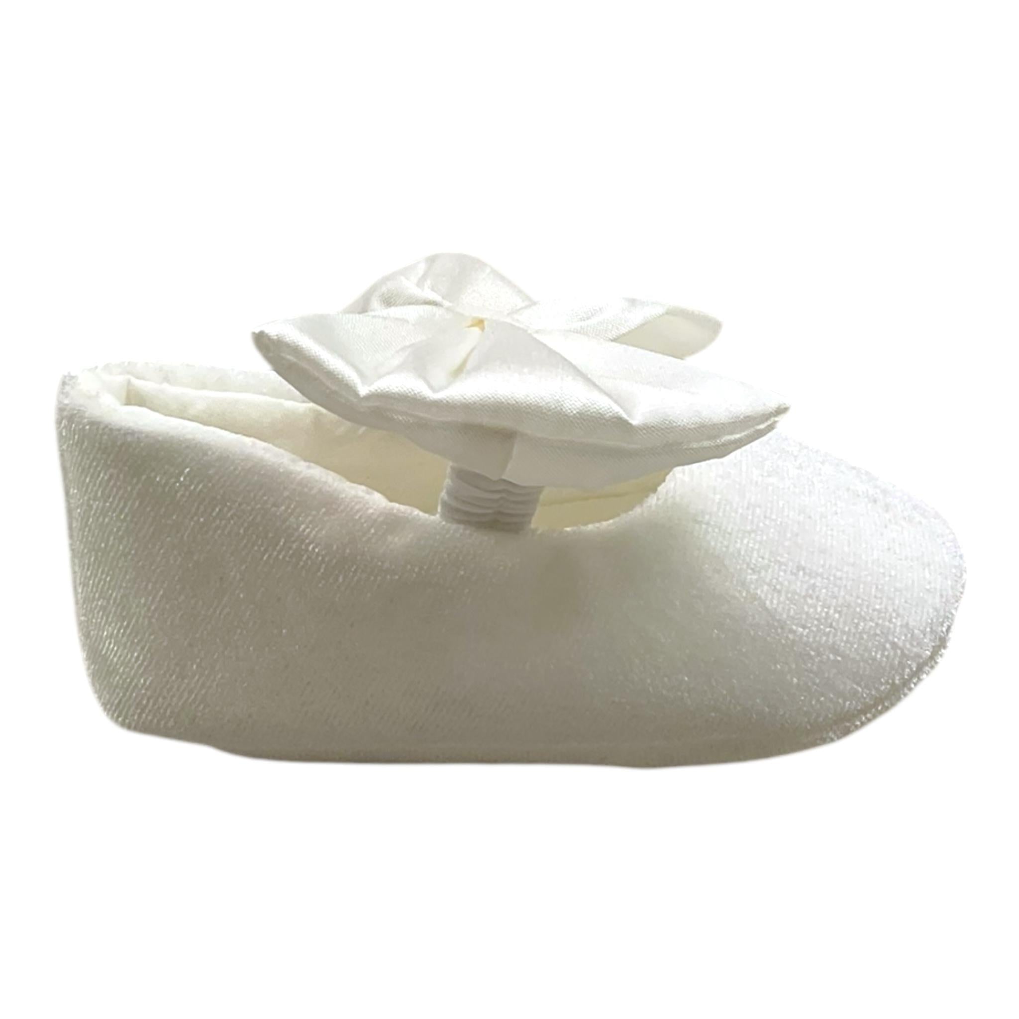 NANAN ballerine tinta unita con fiocco Bianco per Neonata I24437A8P BIANCO NANAN
