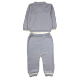 BEBE' DI ALMY completo 2 pezzi maglia-pantalone tinta unita Azzurro per Neonato 2P66 AZZURRO BEBE' DI ALMY