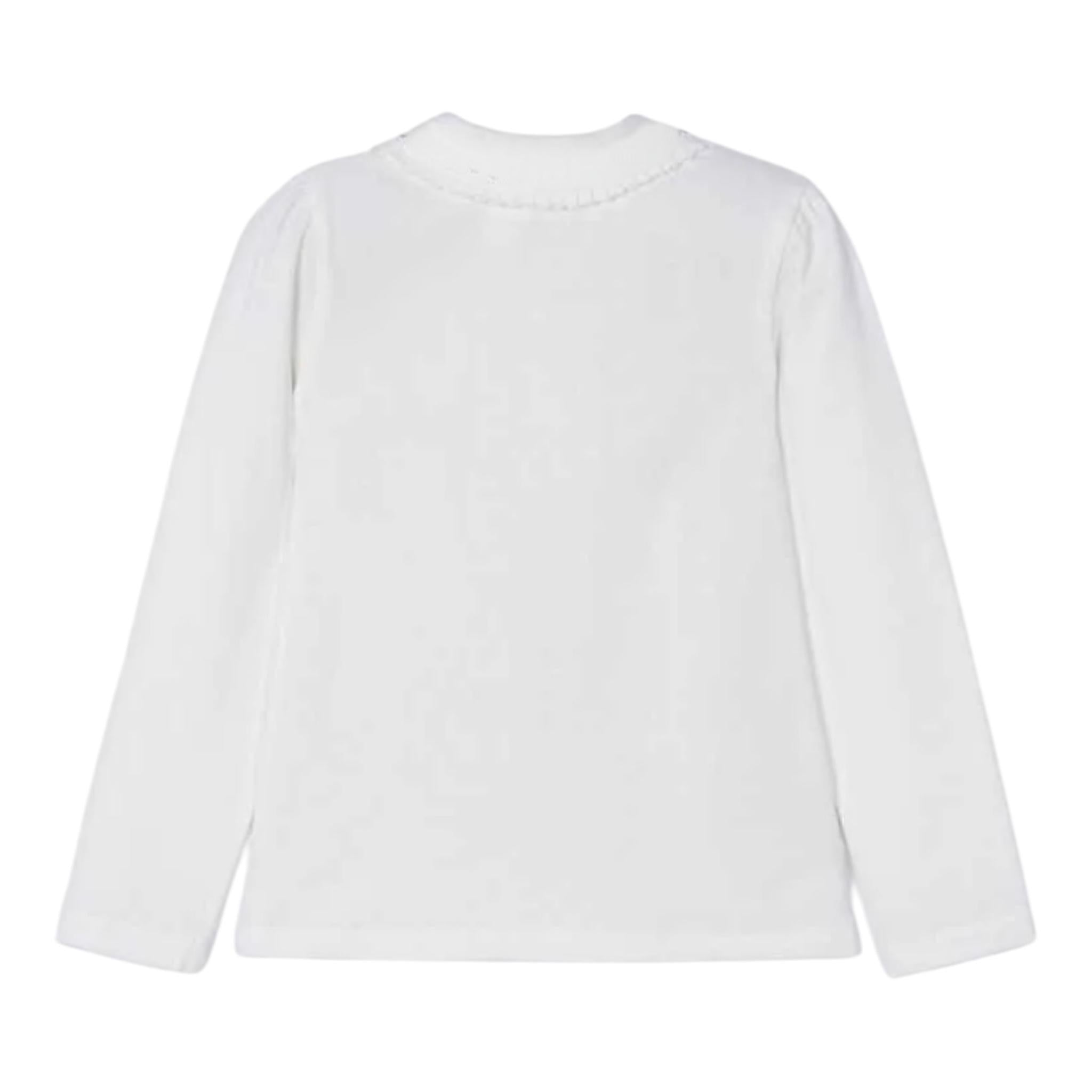 MAYORAL shirt tinta unita con colletto Bianco per Bambina 131 BIANCO MAYORAL