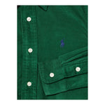 RALPH LAUREN camicia manica lunga tinta unita Verde per Bambino 322878888007 VERDE RALPH LAUREN