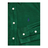 RALPH LAUREN camicia manica lunga tinta unita Verde per Bambino 322878888007 VERDE RALPH LAUREN