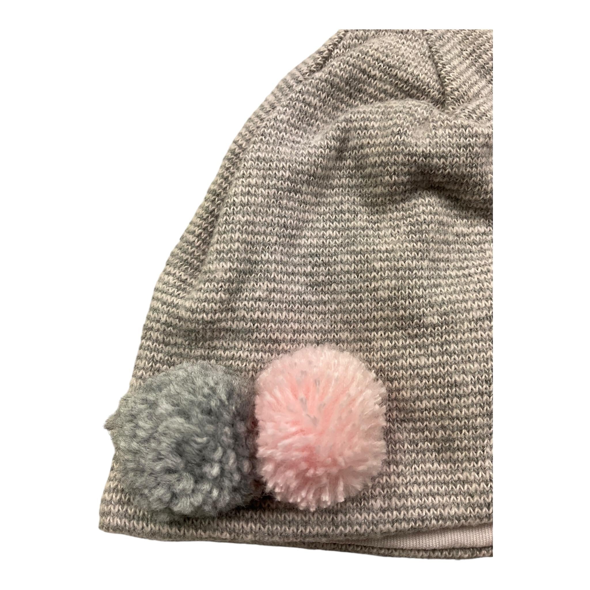 NINNAOH cappello tinta unita con pon pon Beige per Neonata I21105 BEIGE NINNAOH