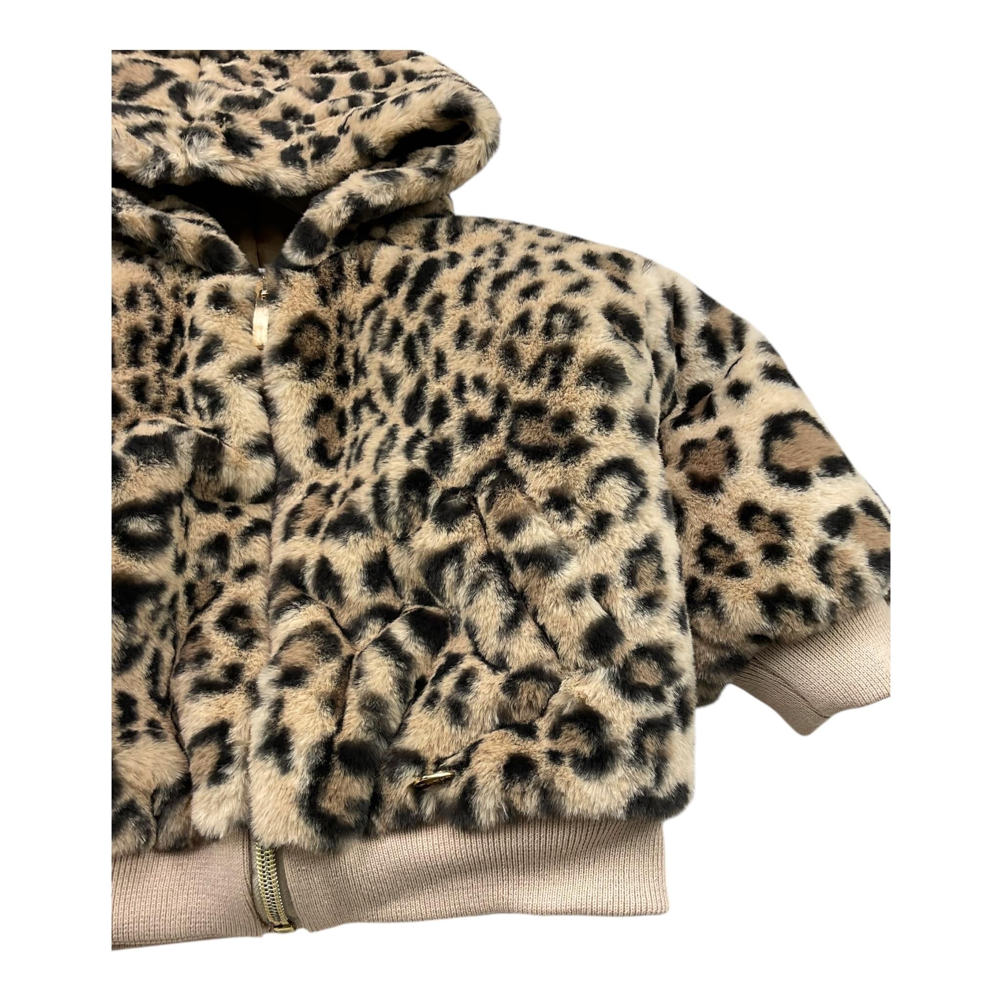 LE BEBE' giubbino maculato con zip e cappuccio Beige per Neonata LBG6094 BEIGE LE BEBE'