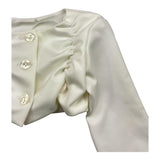 LE BEBE' coprispalle tinta unita Panna per Neonata LBG6186 PANNA LE BEBE'