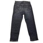 DONDUP jeans tinta unita cn strappi Nero per Bambino DMPA100 NERO DONDUP