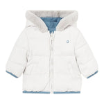MAYORAL giubbino reversibile bicolore con cappuccio e zip Azzurro/bianco per Neonato 2457X AZZURRO/BIANCO MAYORAL
