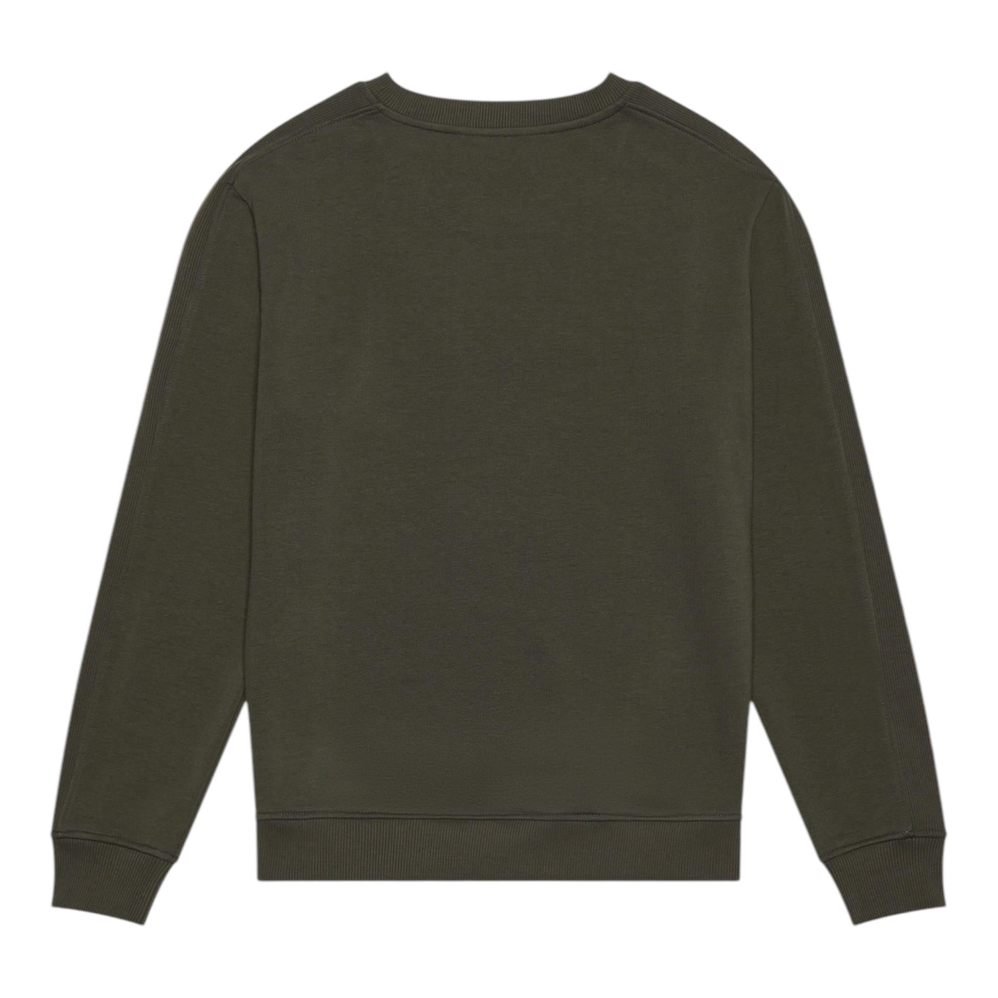 ANTONY MORATO felpa tinta unita girocollo con logo Verde per Bambino MKFL00491 VERDE ANTONY MORATO