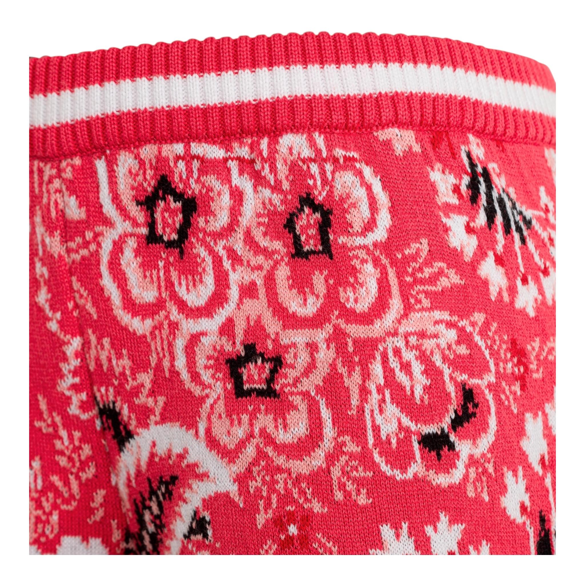 ETRO short tinta unita con fantasia Fragola per Bambina GU6A59 FRAGOLA ETRO