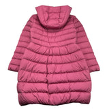 IL GUFO giubbino tinta unita cn cappuccio modello lungo Rosa per Bambina A24GP108N0106 ROSA IL GUFO