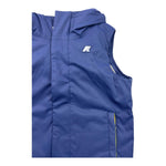 K-WAY giubbino tinta unita con zip smanicato  Blu per Bambino K2135TW BLU K-WAY