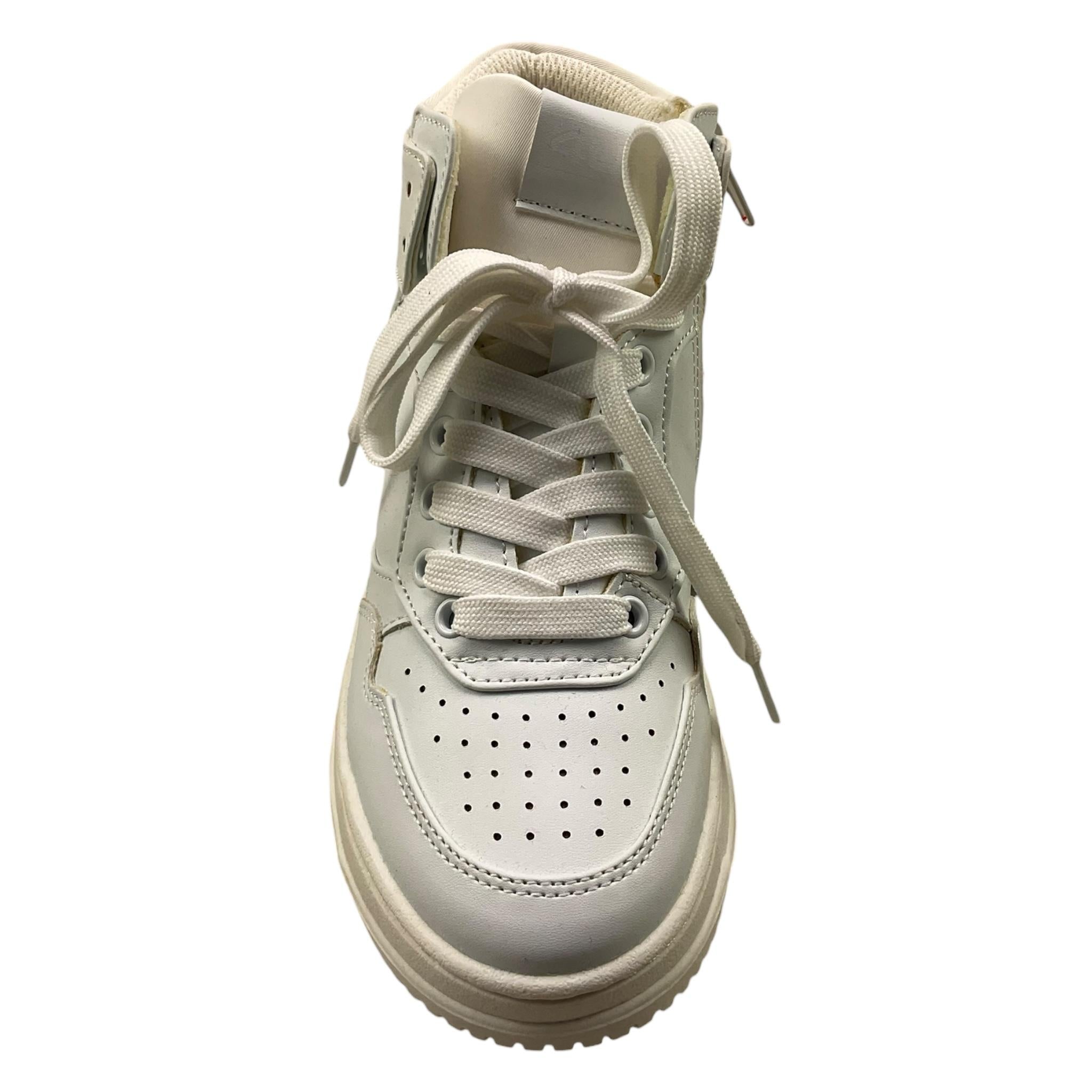 CESARE PACIOTTI sneakers tinta unita con lacci Bianco per Bambino 43024 BIANCO CESARE PACIOTTI