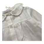 BARCELLINO camicia tinta unita con colletto Bianco per Neonata 116217 BIANCO BARCELLINO