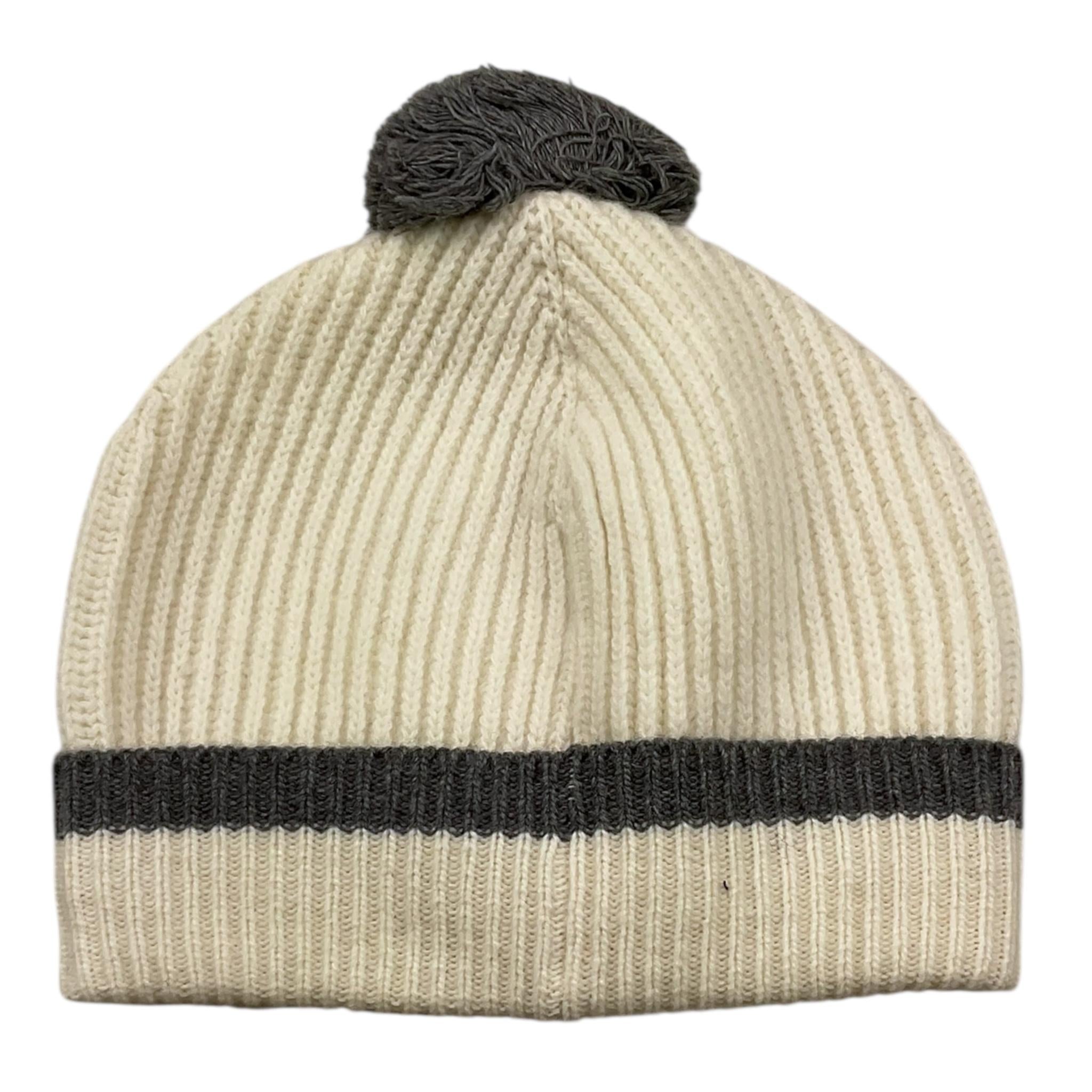 ELEVENTY cappello tinta unita con pon pon Panna per Bambino 4R0P17 PANNA ELEVENTY