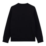 GUESS felpa girocollo tinta unita con stampa Nero per Bambino L4YQ04KA6R4 NERO GUESS