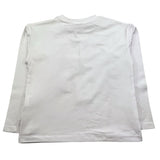 GAELLE shirt girocollo tinta unita con logo Bianco per Bambina 2741M00325 BIANCO GAELLE