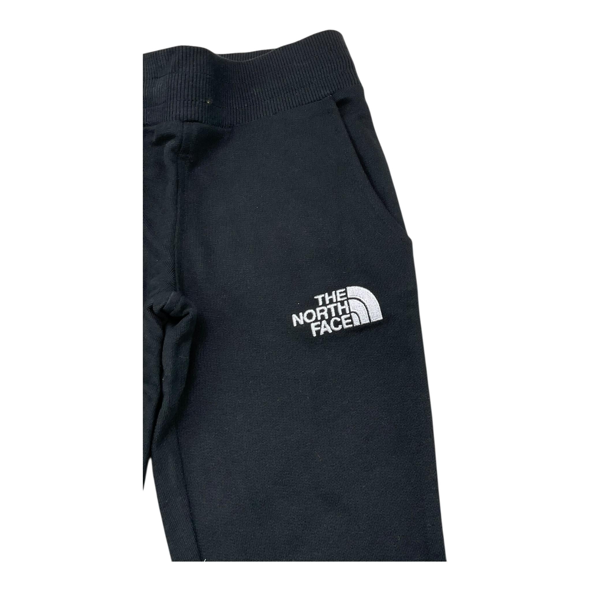 THE NORTH FACE pantalone tuta tinta unita con logo Nero per Bambino NF0A89SUJK3X NERO THE NORTH FACE