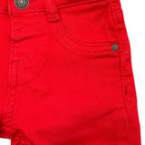 GUESS pantalone tinta unita con girovita regolabile Rosso per Neonato N4YB07WE620 ROSSO GUESS