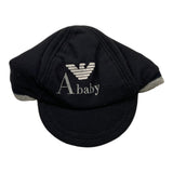ARMANI BABY cappello tinta unita con logo Blu per Neonato GX4265W BLU ARMANI BABY