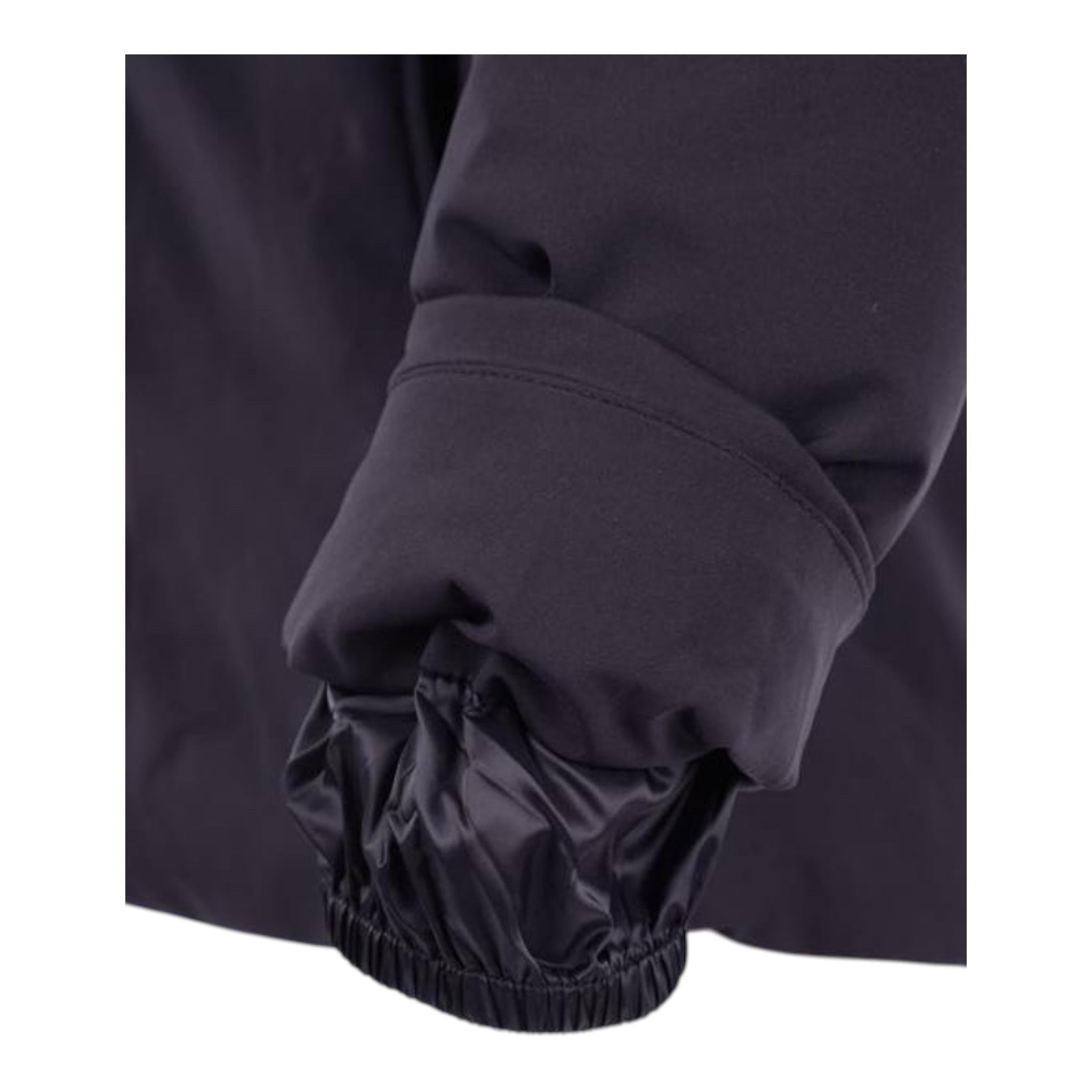 YES ZEE giubbino tinta unita con zip e cappuccio Nero per Bambina O051 NERO YES ZEE
