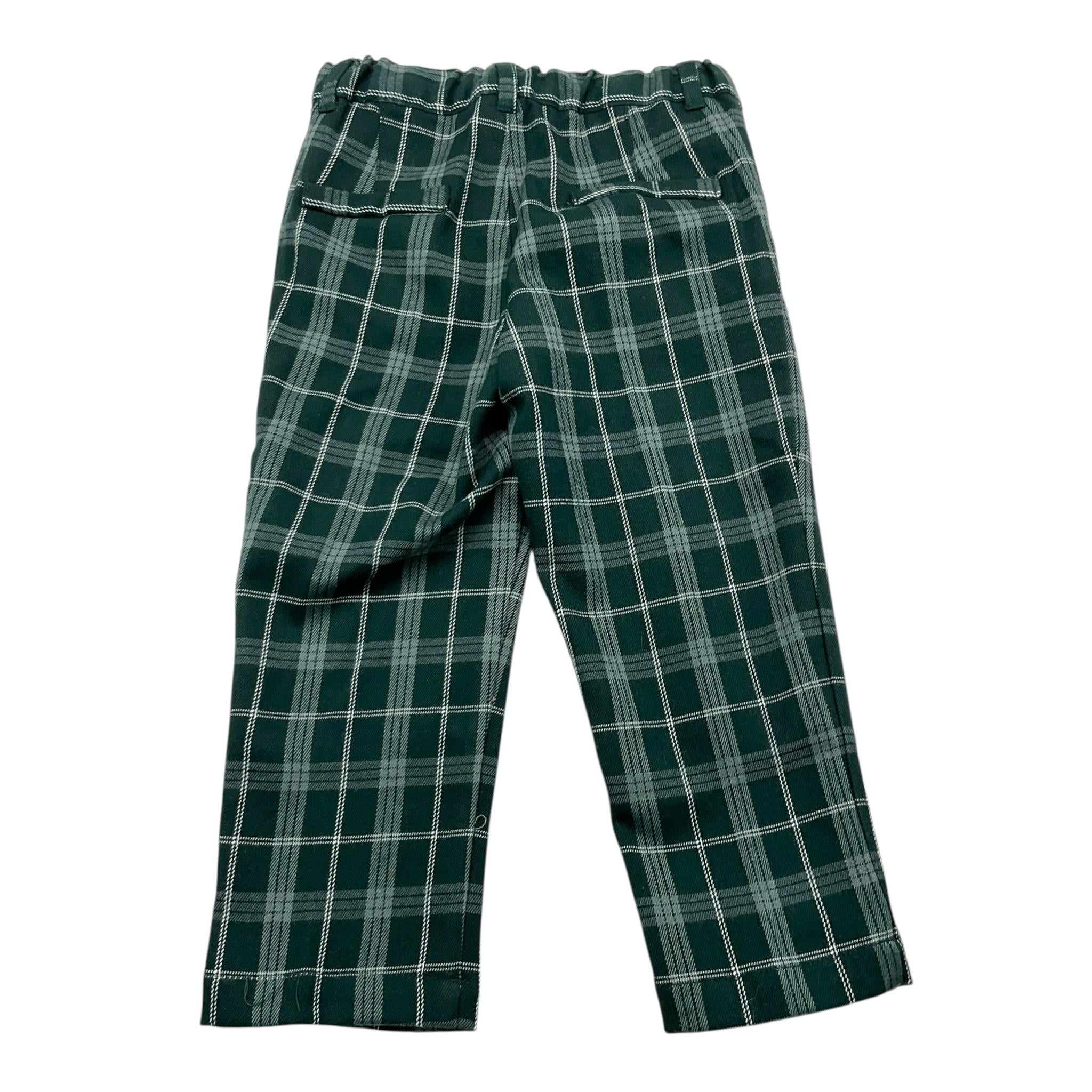 MALVI & CO pantalone tinta unita con elastico in vita Verde per Neonato F23B216PNRS VERDE MALVI & CO